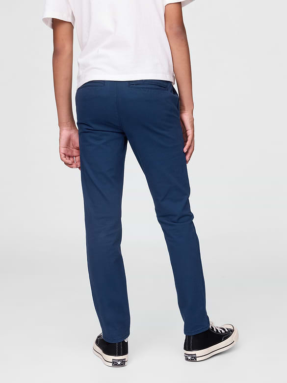 Kids Uniform Skinny Khakis