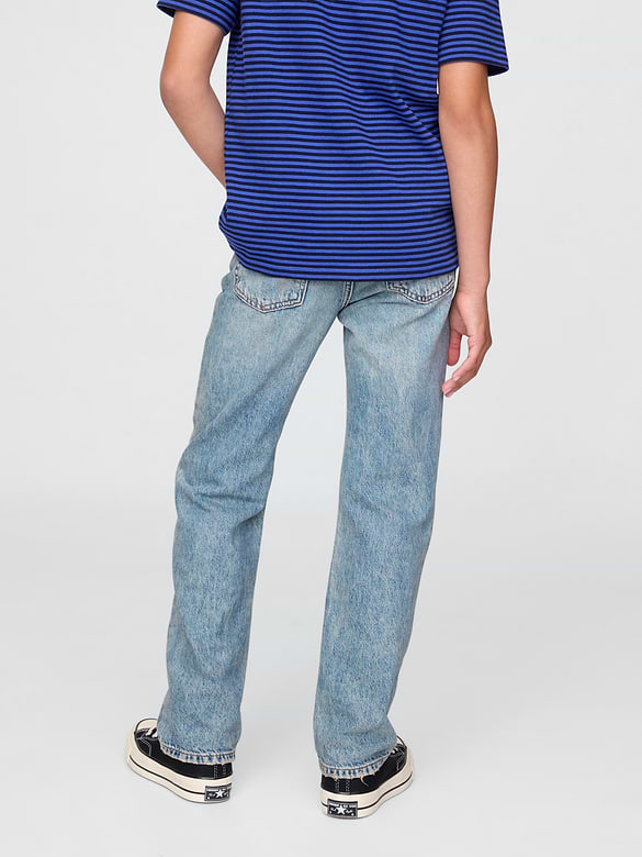 Kids Relaxed Straight Jeans