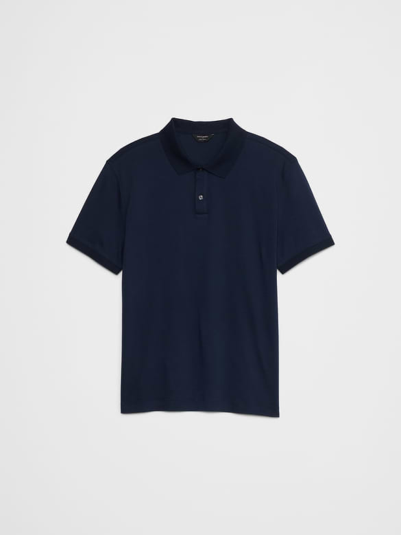 Standard-Fit Luxe Touch Polo