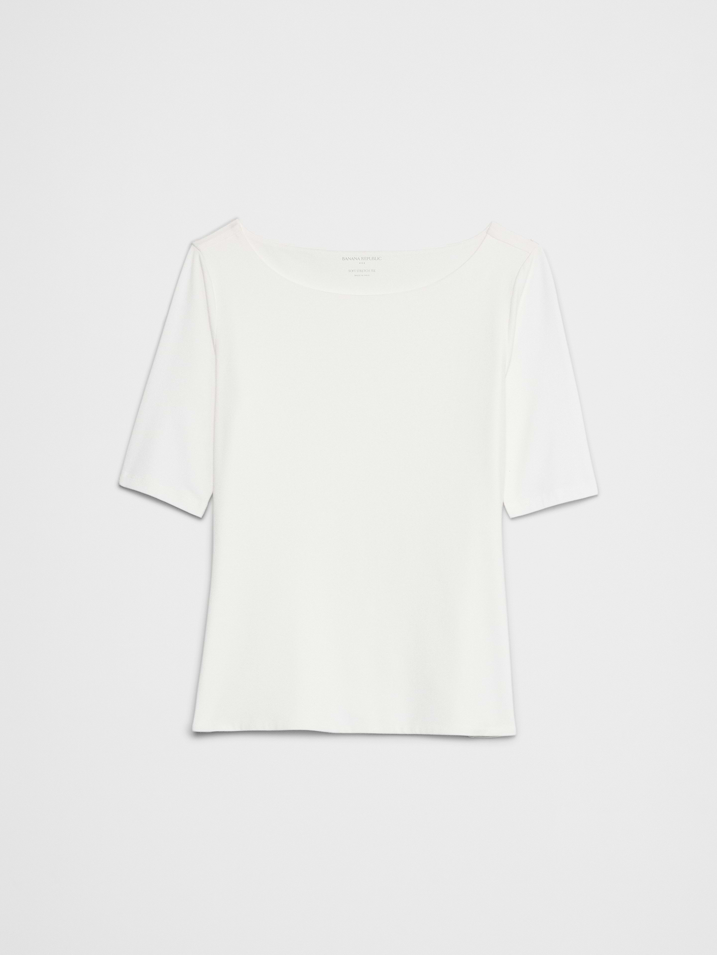 Image number 4 showing, Soft Stretch Elbow-Sleeve Top