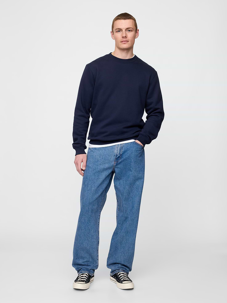 Image number 2 showing, Adult VintageSoft Crewneck Sweatshirt