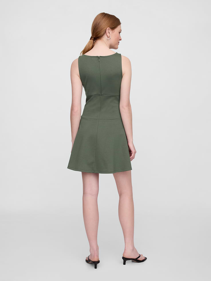 Image number 2 showing, Boatneck Mini Dress