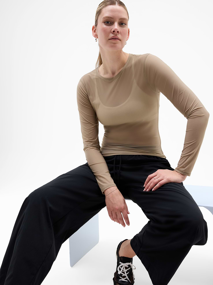 Image 3 of 5, Apero Mesh Top