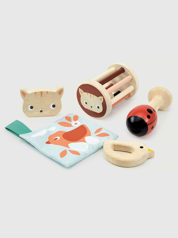 6 Months Garden Playtime Toy Set