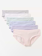 Image number 1 showing, Athleta Girl Right Moves Cotton Bikini Underwear 6-Pack