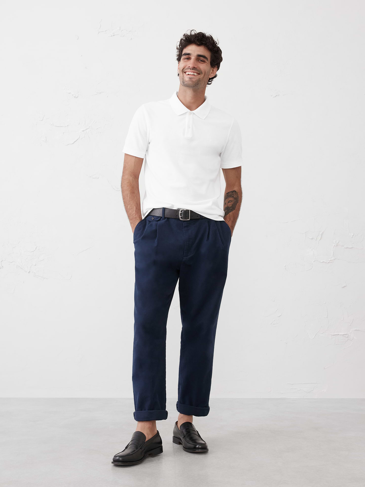 Image number 1 showing, Slim-Fit Pique Polo
