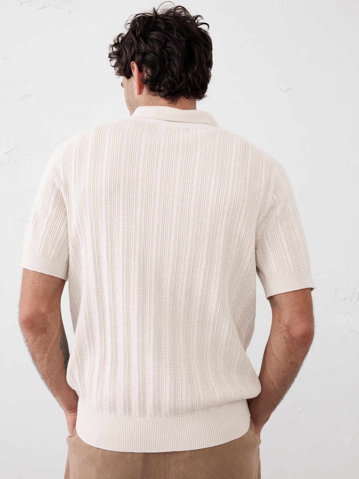 Image number 5 showing, Textured Sweater Polo