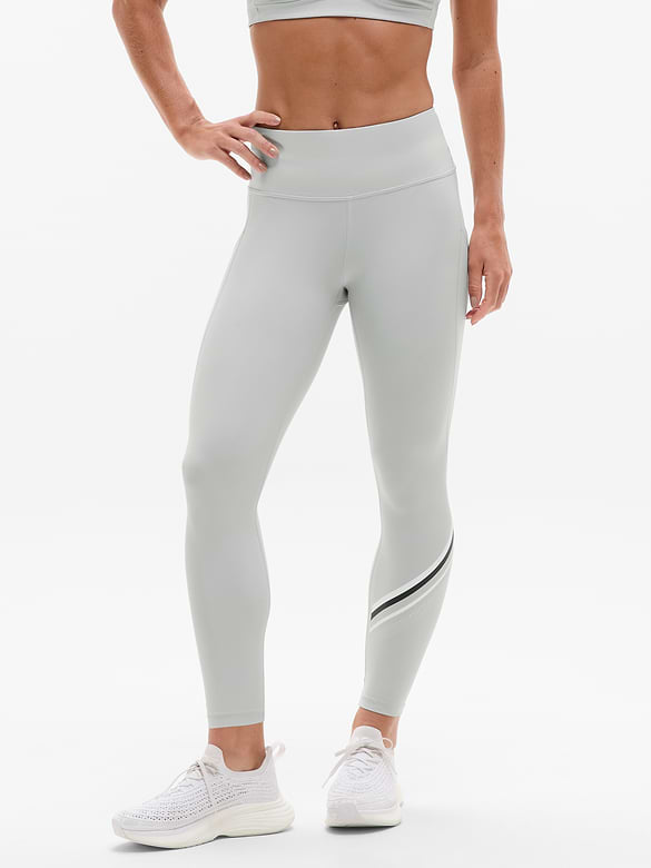 Interval Stash High Rise Diagonal Stripe 7/8 Legging
