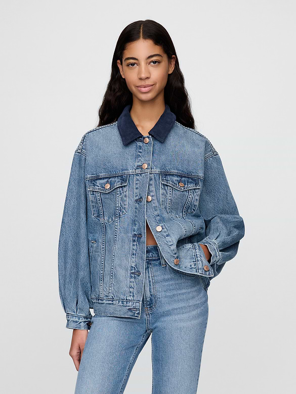 Gap × DÔEN Oversized Icon Denim Jacket