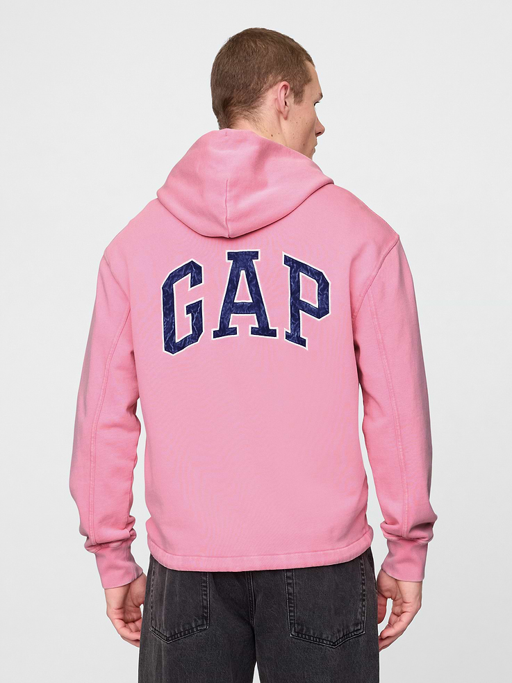 Image number 3 showing, Gap Heavyweight French Terry Logo Hoodie
