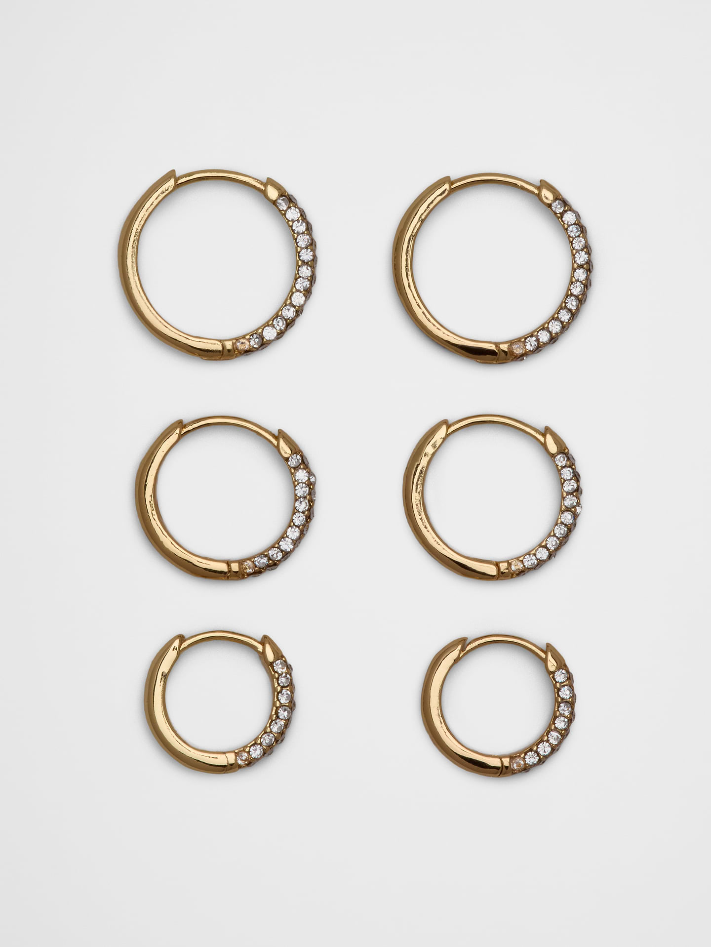 Image number 1 showing, Huggie Earrings Multipack
