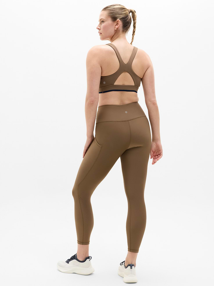 Image 8 of 8, Interval Stash Ultra High Rise Lasercut 7/8 Legging