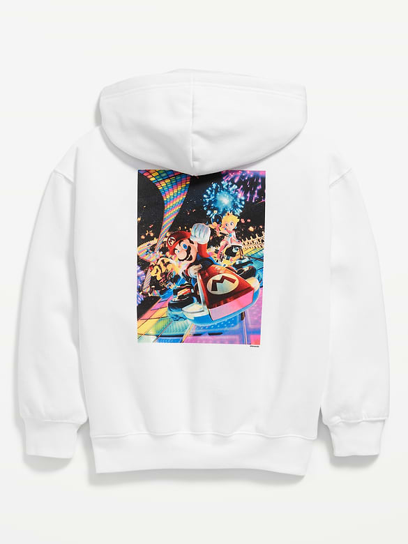 Mario Kart™ Oversized Gender-Neutral Pullover Hoodie for Kids