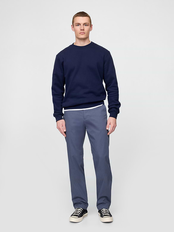 Modern Straight Khakis