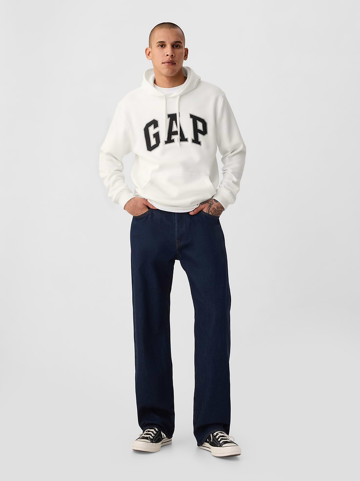 Image number 2 showing, Adult VintageSoft Arch Logo Hoodie