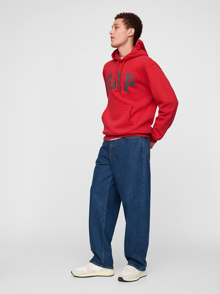 Image number 2 showing, Adult VintageSoft Arch Logo Hoodie