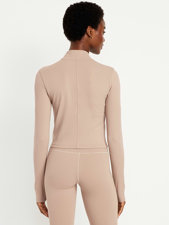 Veste courte à glissière StudioSmooth