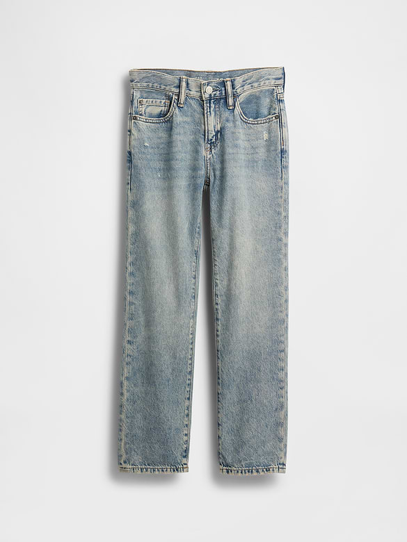 Kids Relaxed Straight Jeans