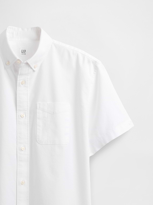 Kids Uniform Relaxed Oxford Shirt