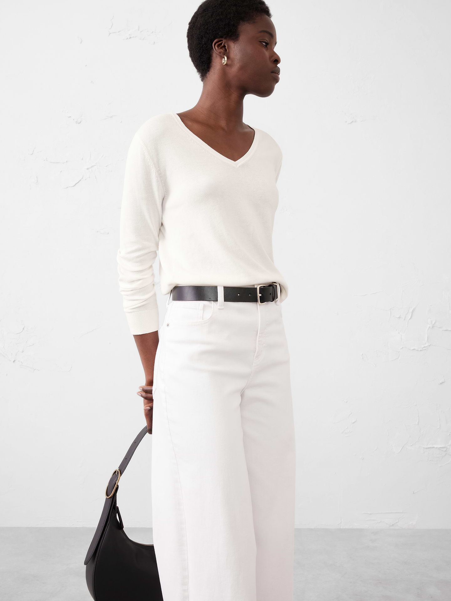 Image number 1 showing, Forever V-Neck Sweater