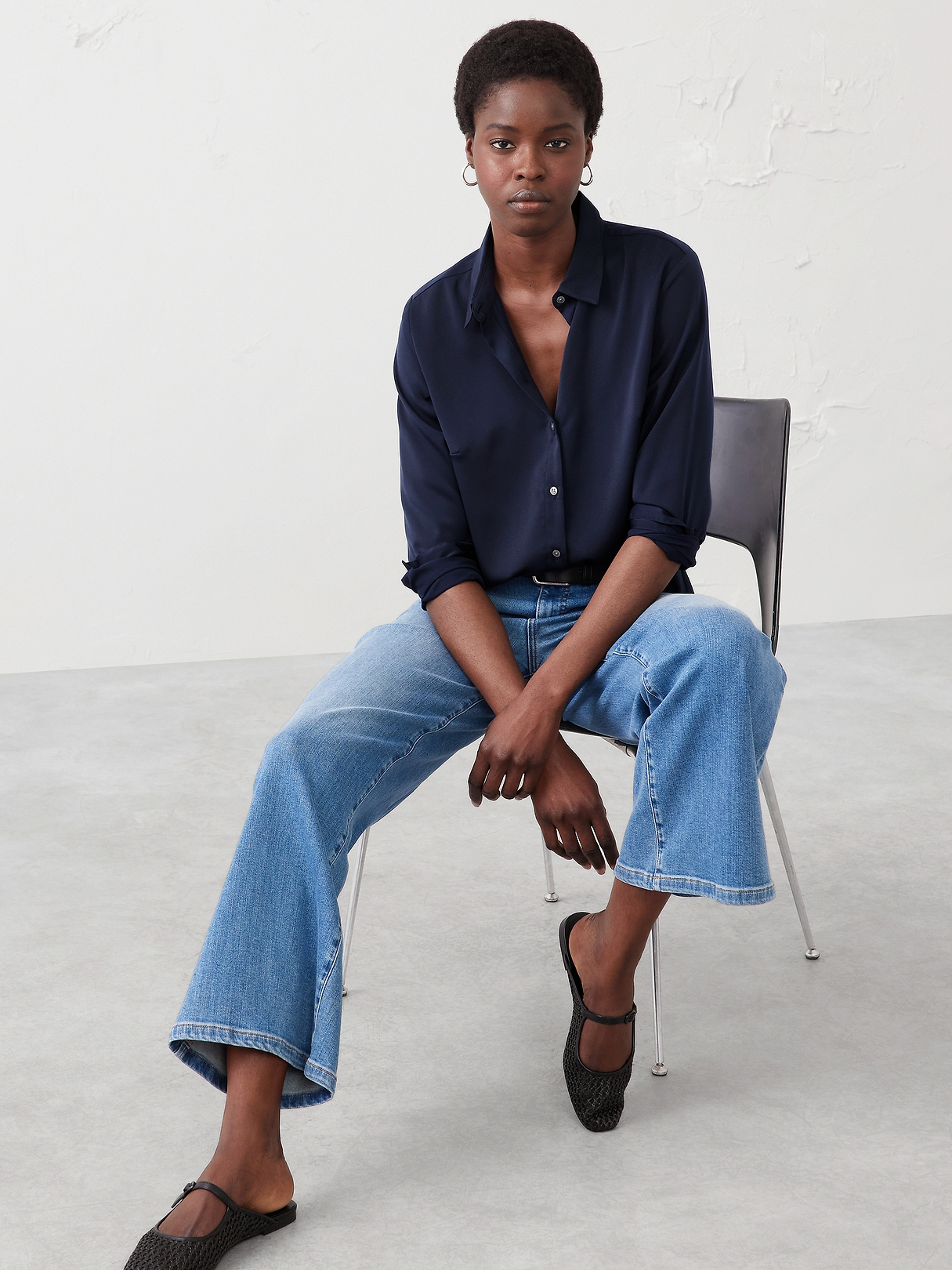 Silky Classic Shirt | Banana Republic Factory