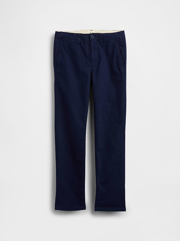 Kids Uniform Stretch Straight Khakis