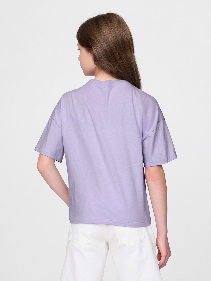 L'image numéro 3 présente T-shirt surdimensionné à imprimé pour Enfant