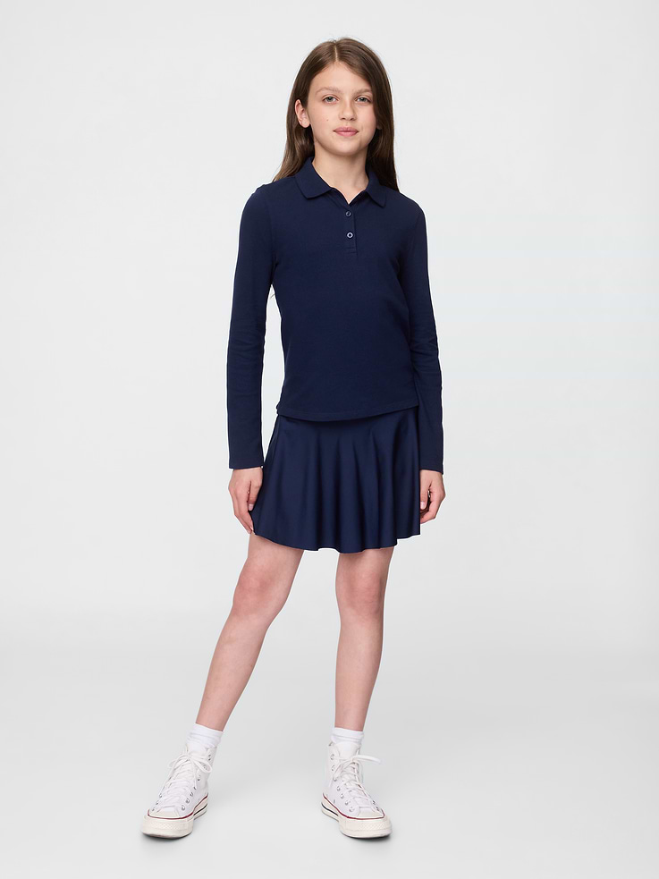Image number 1 showing, Kids Uniform Easy Skort
