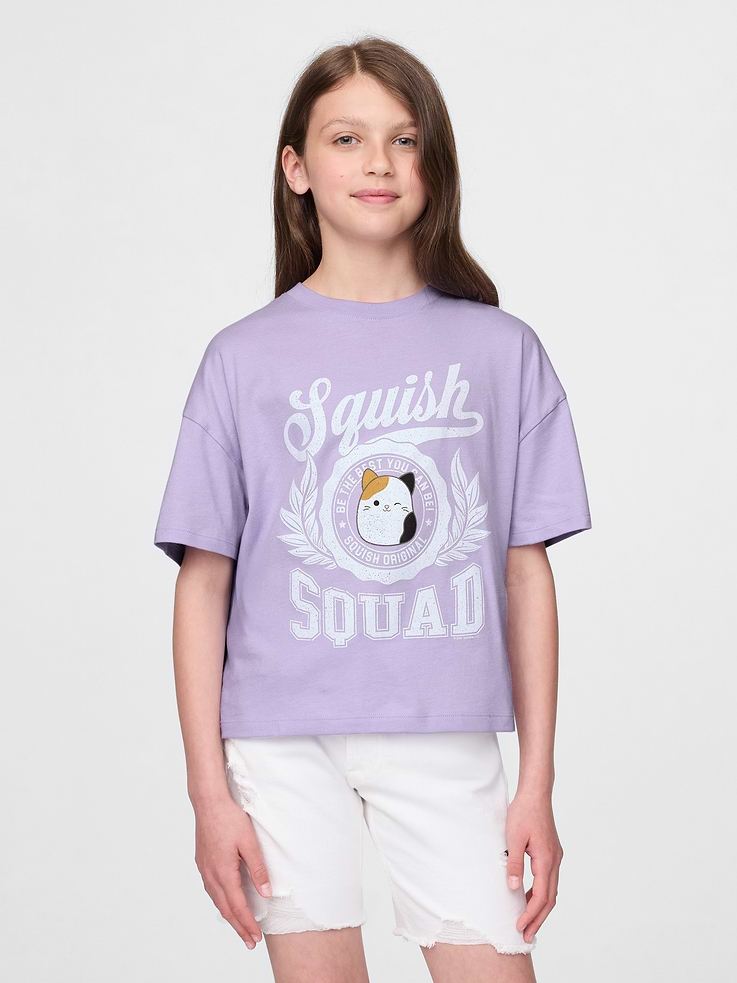 L'image numéro 1 présente T-shirt surdimensionné à imprimé pour Enfant