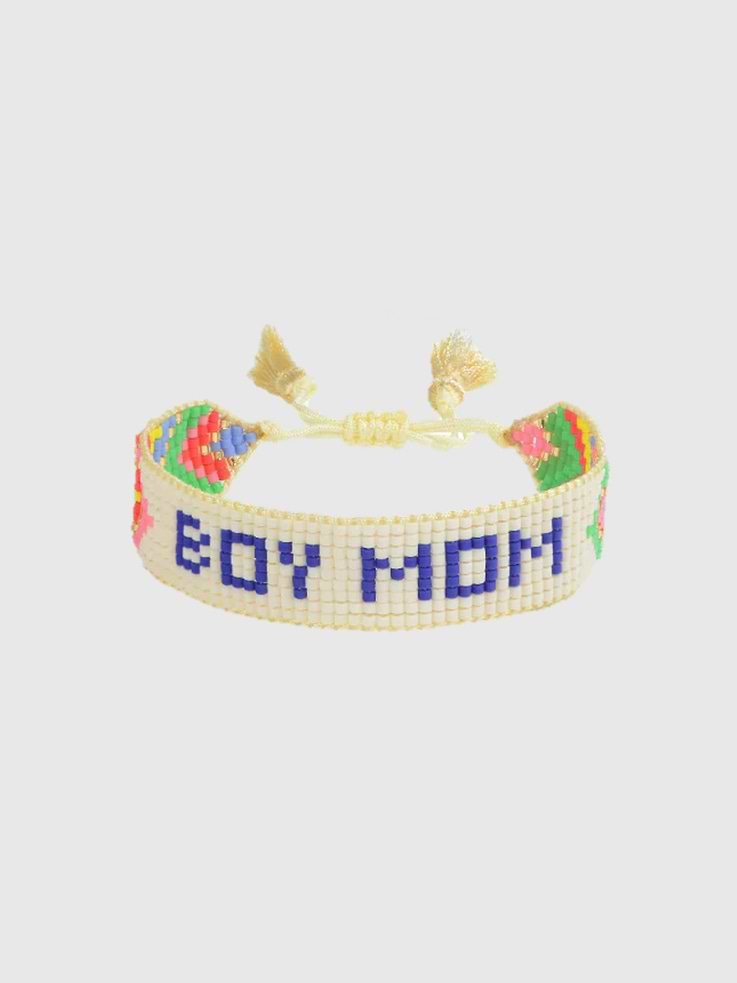Image number 1 showing, HART Boy Mom Beaded Bracelet