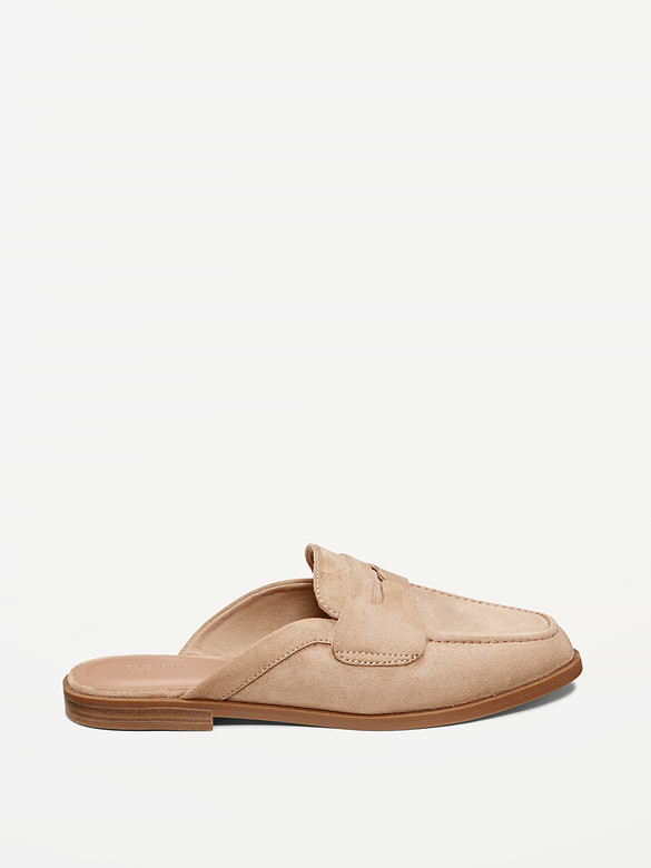 Loafer Mule Shoes for Women
