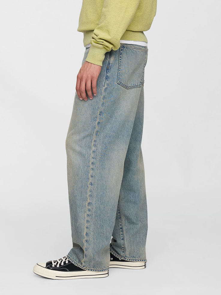 Image number 3 showing, UltraSoft Baggy Jeans