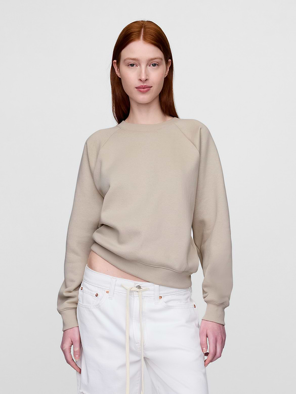 VintageSoft Raglan Sweatshirt