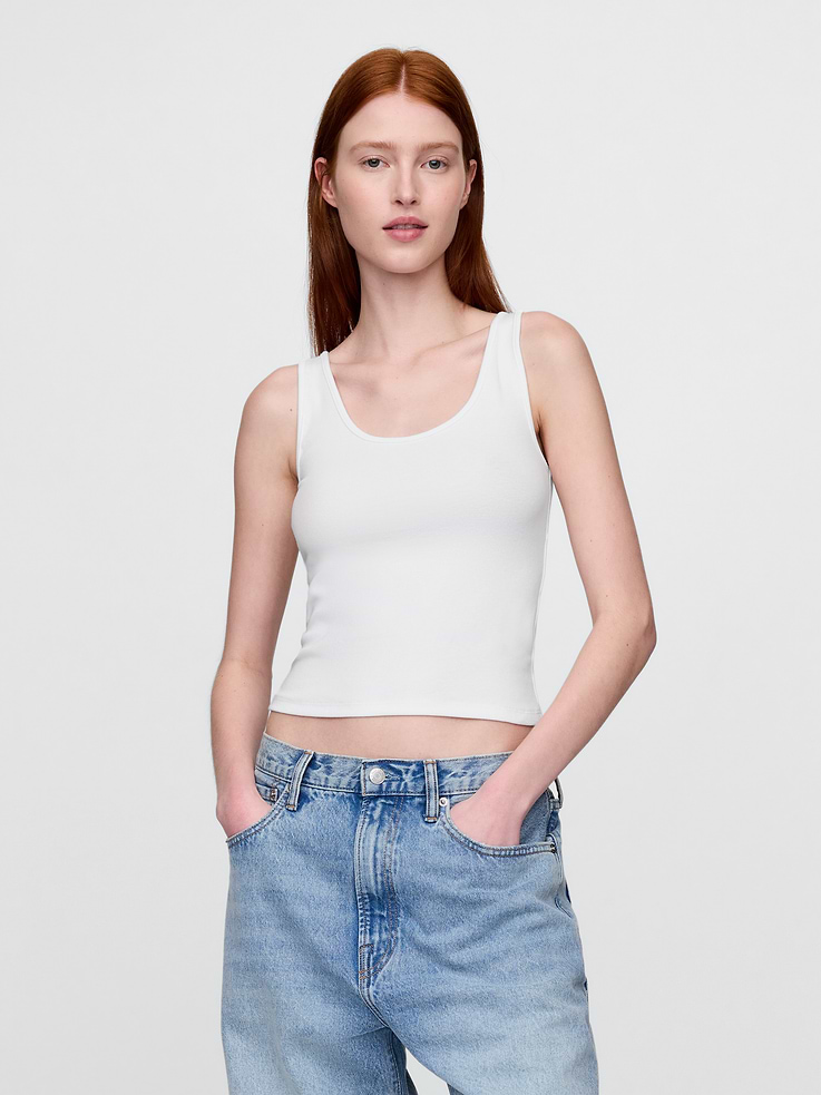 Image number 1 showing, Modern Crop Tank Top
