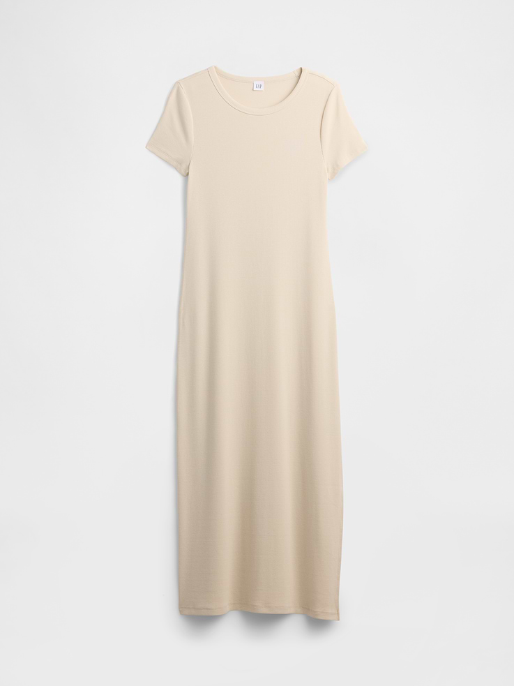 Image 6 of 6, Ribbed Maxi Dress