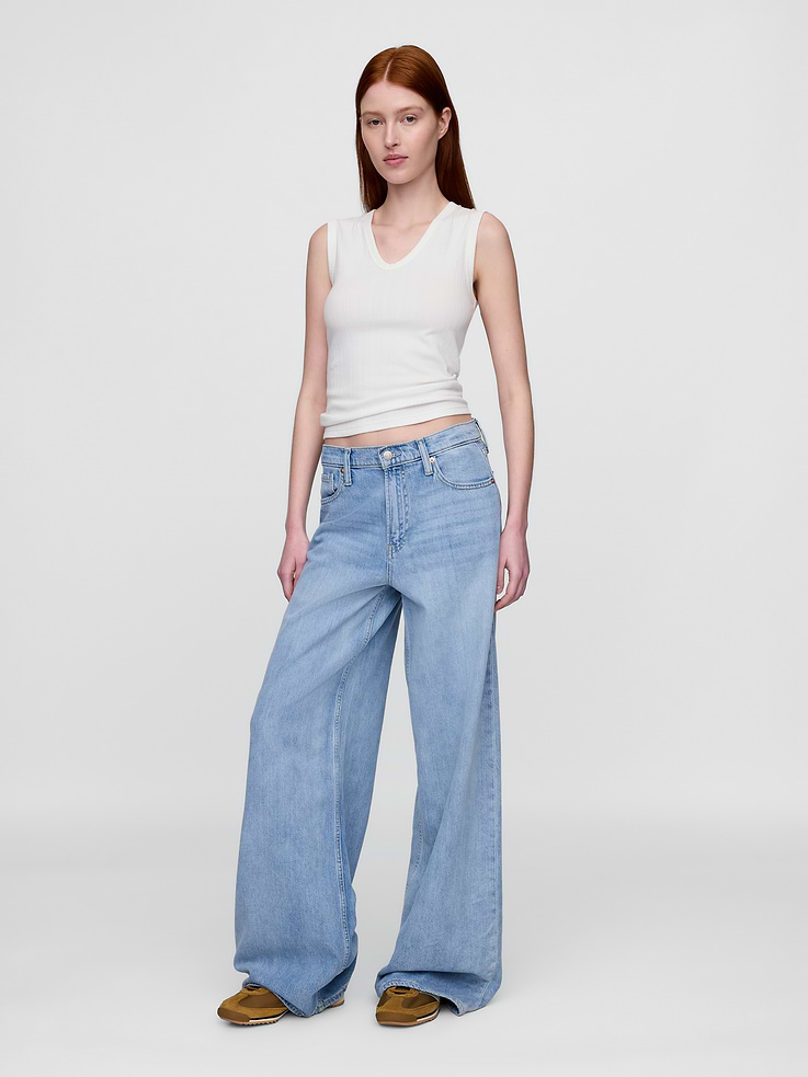 Image number 2 showing, Sheer Modern Rib Tank Top