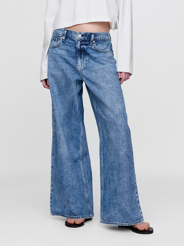 Image number 2 showing, Low Slung Extra Baggy Jeans