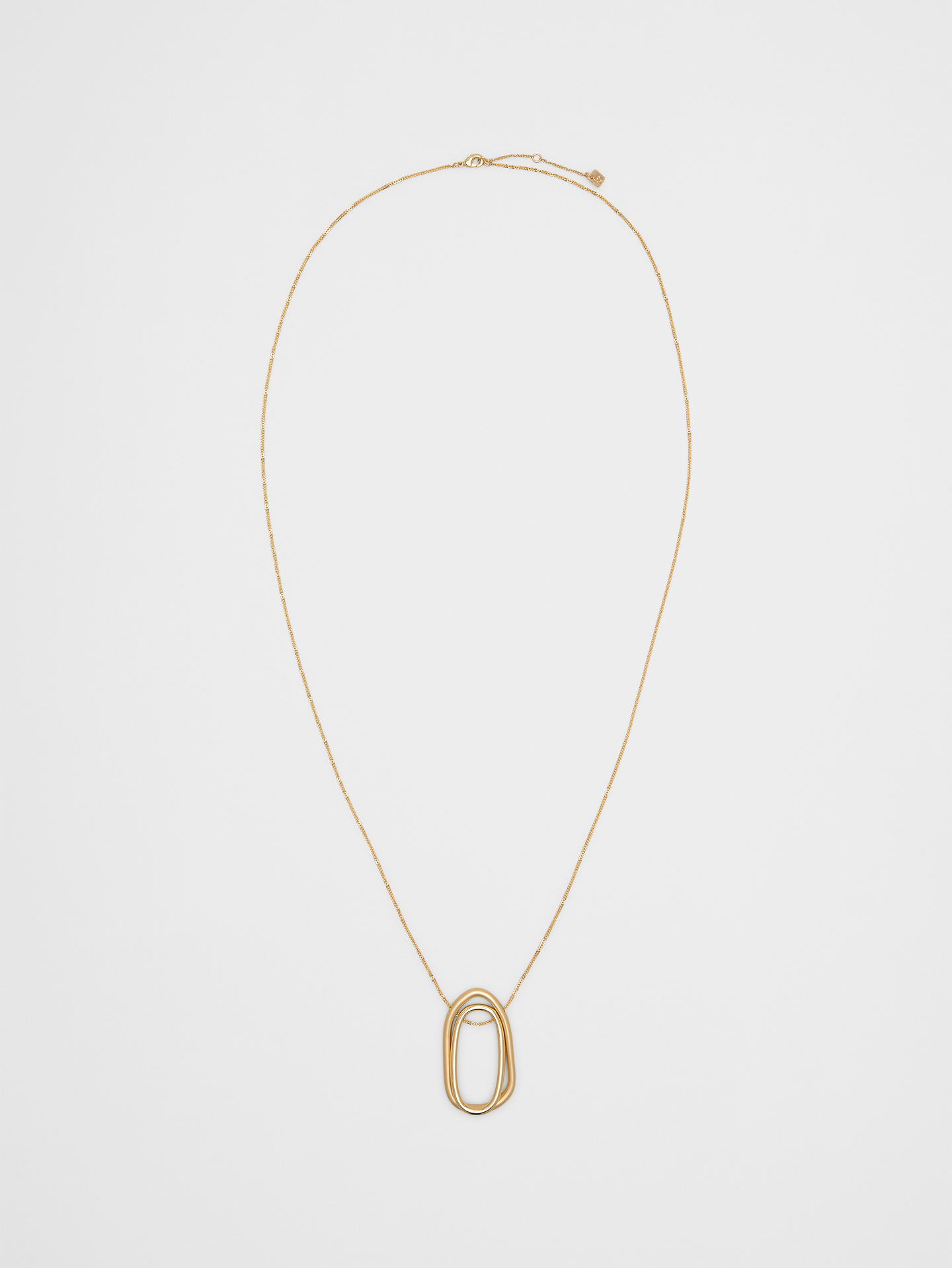 Image number 1 showing, Organic Shape Pendant Necklace