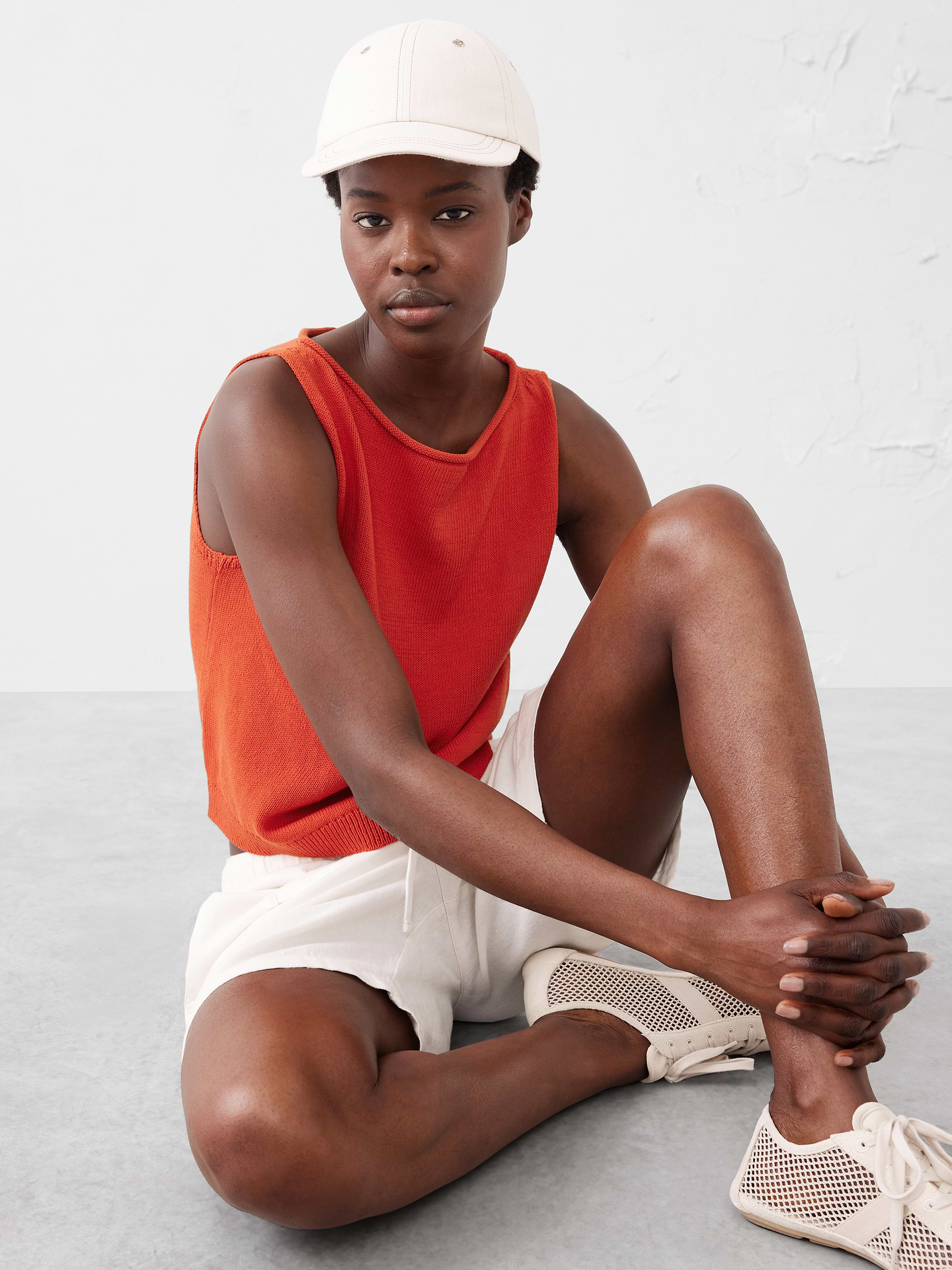 Image number 1 showing, Cropped Boatneck Sweater Shell