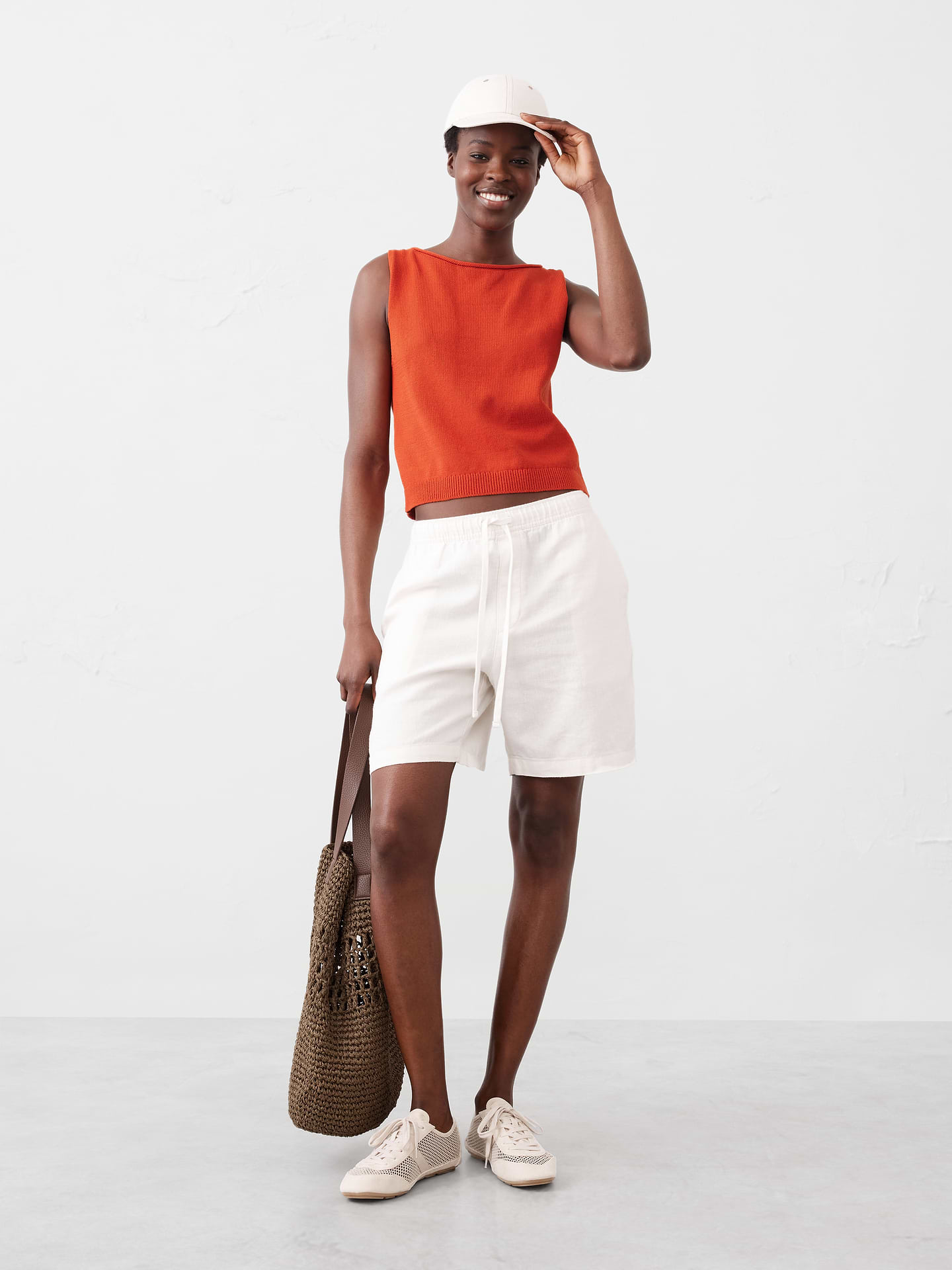 Image number 3 showing, Cropped Boatneck Sweater Shell