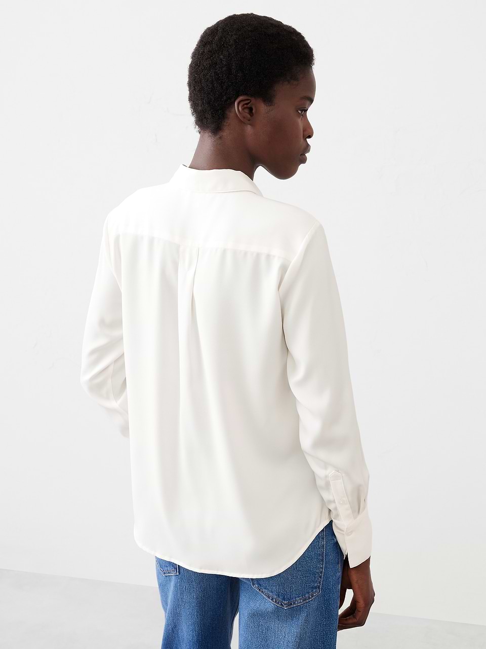 Silky Classic Shirt | Banana Republic Factory
