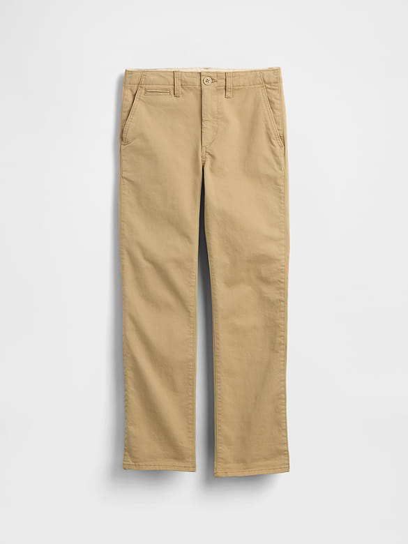Kids Uniform Stretch Straight Khakis