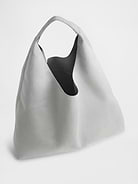 Image number 3 showing, Vegan Suede Slouchy Tote Bag