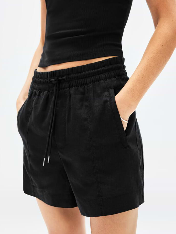 Image number 1 showing, Retreat Linen Mid Rise 4" Short