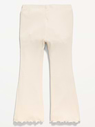 Image number 2 showing, Ribbed Flare-Leg Leggings for Toddler Girls
