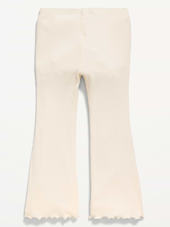Ribbed Flare-Leg Leggings for Toddler Girls