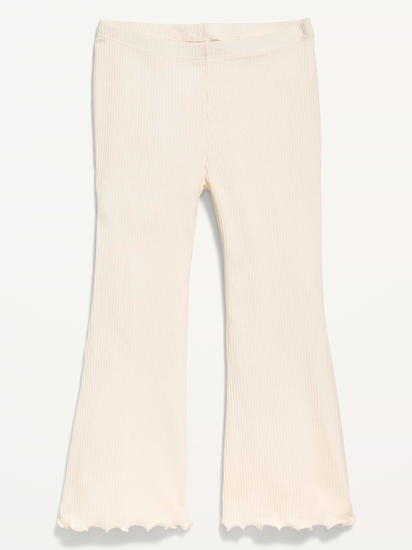 Ribbed Flare-Leg Leggings for Toddler Girls