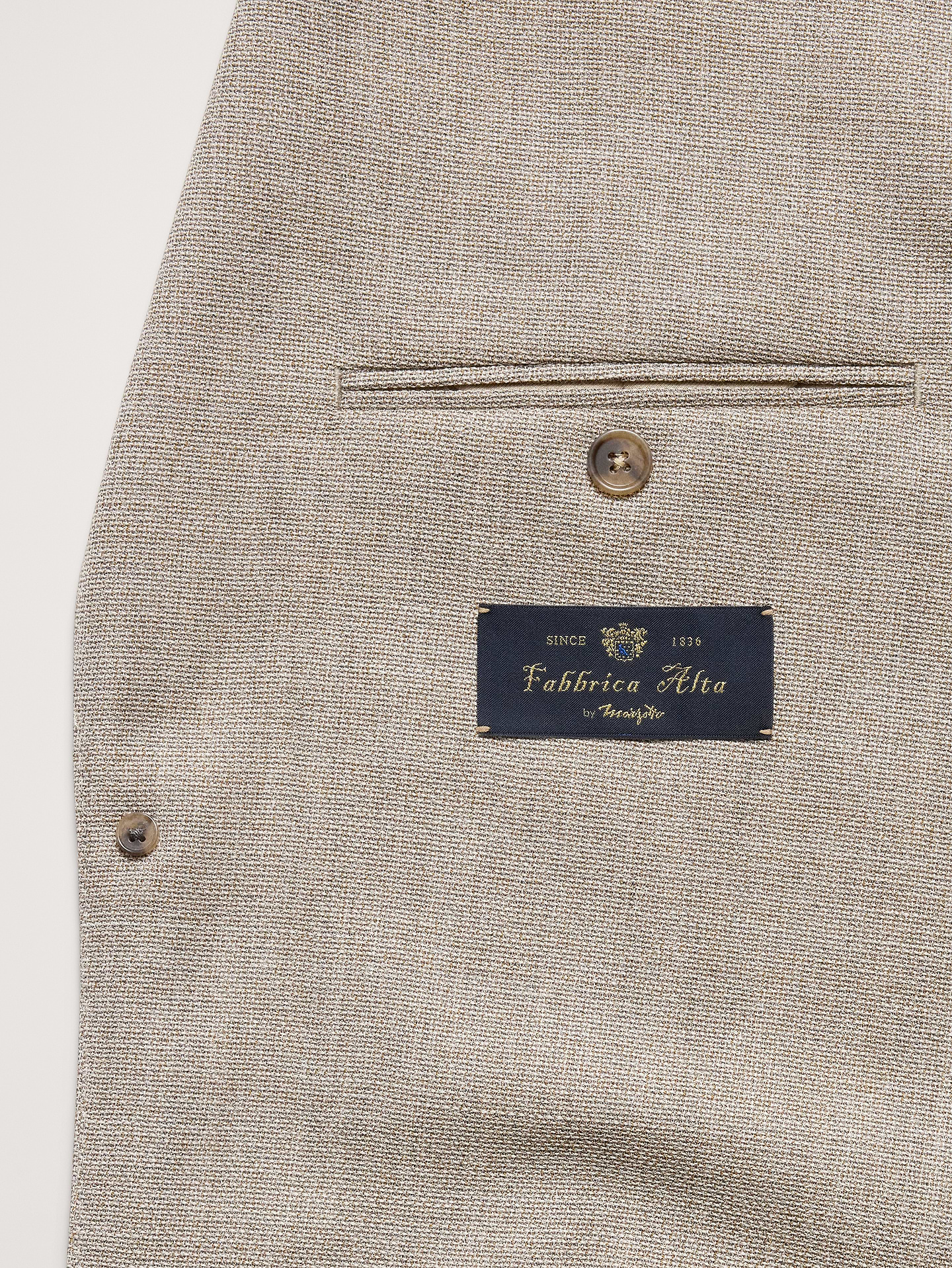 Image 7 of 8, Italian Wool Ventile Suit Jacket