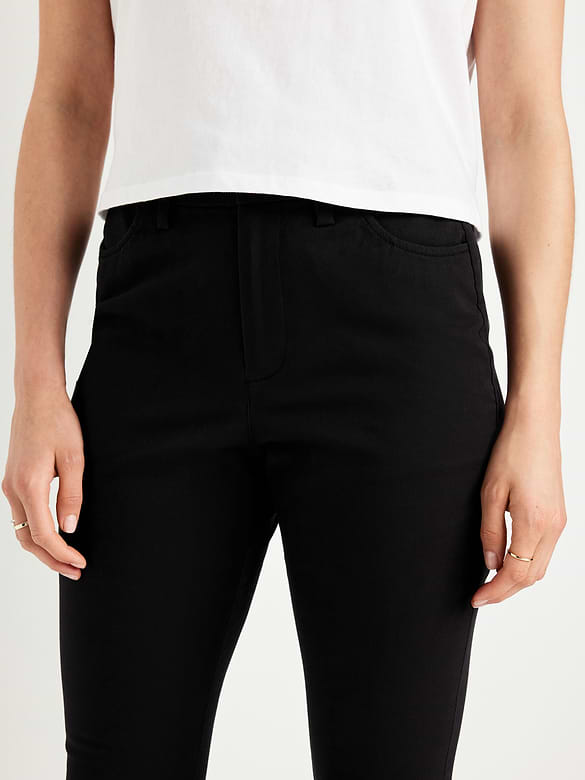 High-Waisted Uniform Skinny Pants