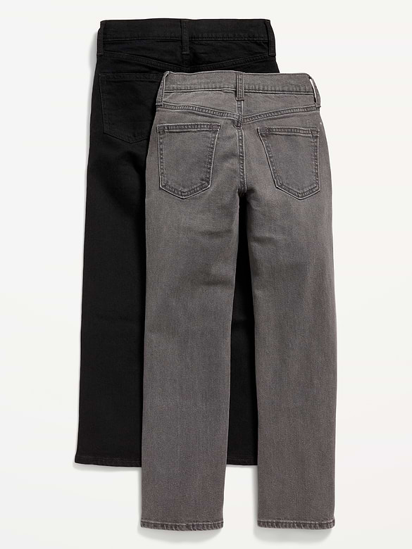 Straight-Leg Built-In Flex Jeans 2-Pack for Boys